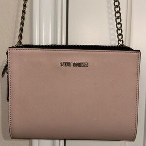 Steve Madden Pink Crossbody Bag with Chain Strap
